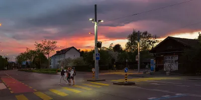 Geneva has improved safety on pedestrian crossings with LED lighting that has reduced energy costs by 60%