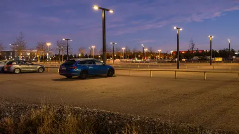 Standalone VERTICALIS solar systems provide a safe and welcoming car park for employees at Arthrex HQ in Munich